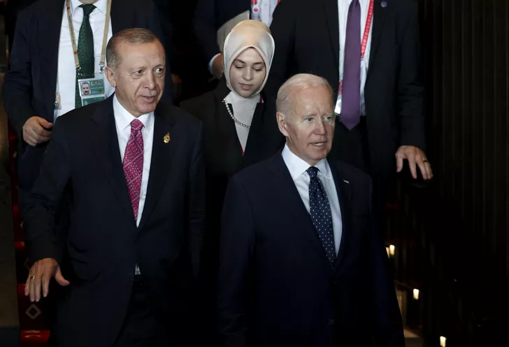 Recep Tayyip Erdogan Joe Biden