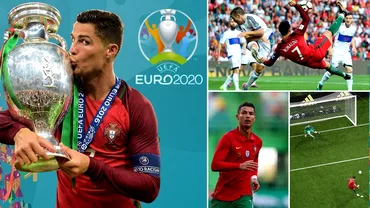 Masina de goluri Cristiano Ronaldo poate stabili 4 recorduri mondiale la EURO 2020
