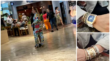 Anamaria Prodan outfit de zeci de mii de euro la mall Insotita de fiu si de celebra bona Nuti impresara a atras toate privirile