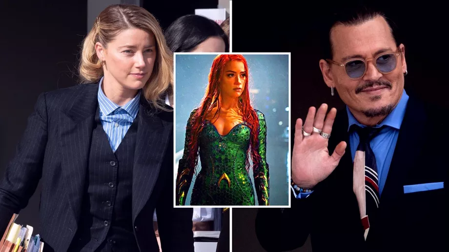 Continua procesul dintre Johnny Depp si Amber Heard probe falsificate si controverse privind rolul actritei din Aquaman