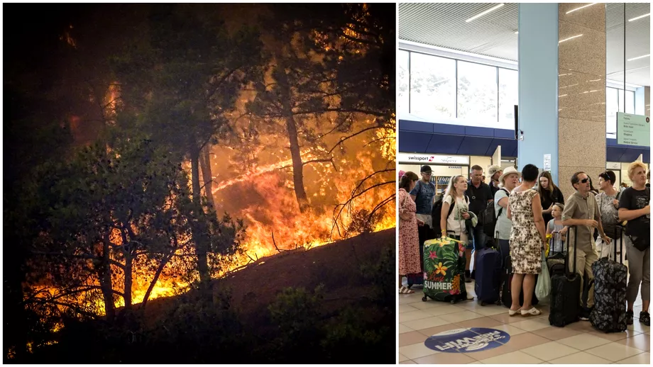 Imagini apocaliptice in urma incendiilor din Rhodos Romanii nu vor sa renunte la vacantele planificate in Grecia Daca a fost luat biletul nu mai dam inapoi