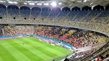 Peluza Nord protest la FCSB  FCU Craiova Cati fani au fost in tribune pe Arena Nationala