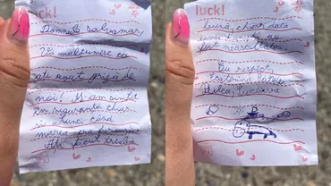 O fetita ia scris un bilet unui salvamar din Romania Cand a citit iau dat lacrimile Mesajul care a impresionat intreaga Romanie
