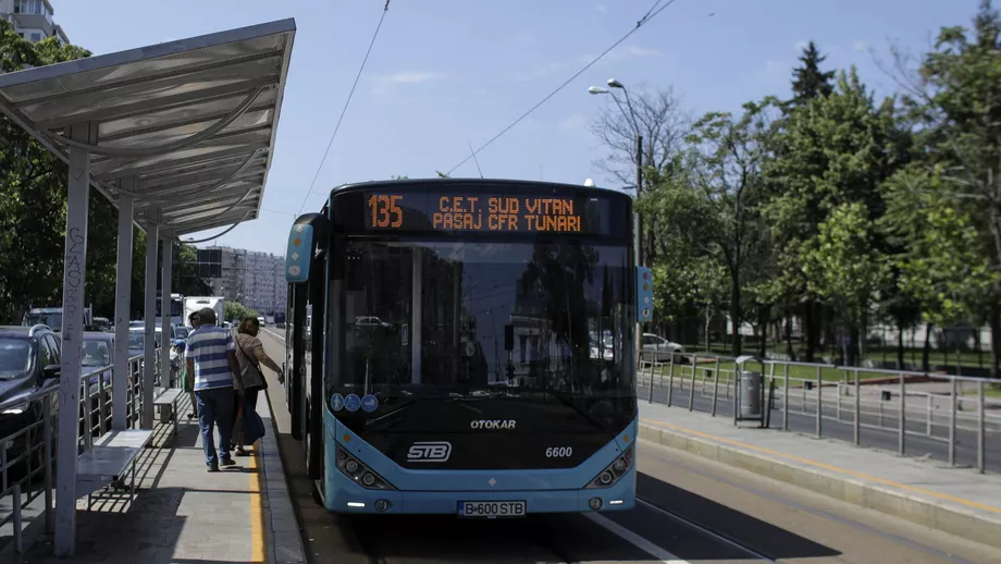 Autobuzele vor circula pe linia de tramvai Proiectpilot in Bucuresti
