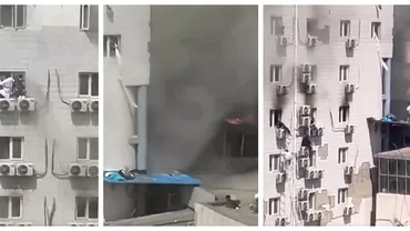 Spital in flacari in Beijing zeci de oameni au murit arsi de vii Imagini dramatice