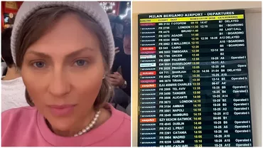 Ce a patit Mirela Vaida pe aeroportul din Bergamo Prezentatoarea a dat totul peste cap la Antena Stars