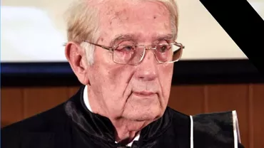 Lumea academica in doliu A murit presedintele fondator al Universitatii Crestine Dimitrie Cantemir