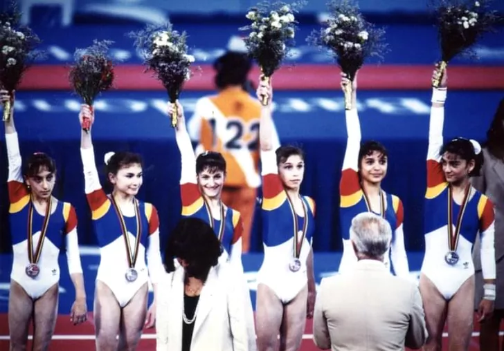 Echipa României de gimnastică: vicecampioană olimpică la Barcelona din 1992