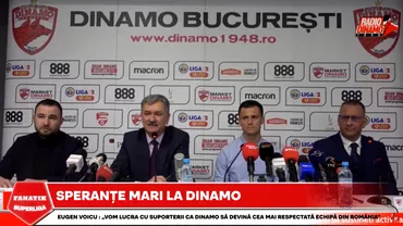 Noii actionari de la Dinamo siau prezentat planul de salvare a clubului Nu facem promisiuni pe care nu le putem onora  Sunt oameni care au si putinta au si vointa Video