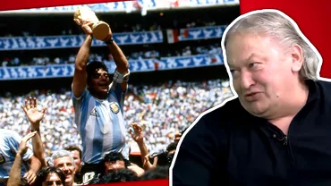 Exclusiv Danut Lupu ii face statuie lui Maradona Am o poza cu el suntem 5 in jurul lui la meciul din 1990 Messi e un copilas pe langa el Video
