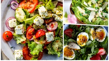 3 salate de primavara pe care trebuie sa le incerci neaparat Se prepara in doar cateva minute