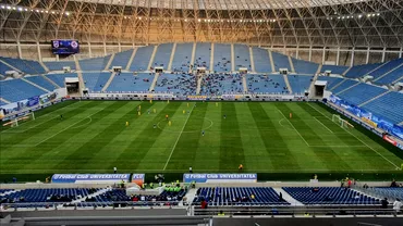Record negativ de spectatori pe noul Ion Oblemenco Doar o mana de oameni au asistat la FC U Craiova  Gaz Metan