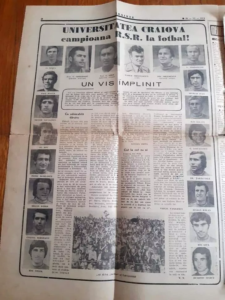 ziar 1974 universitatea craiova