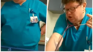 Ea este doctorul inregistrat in timp ce injura si blestema un pacient Video cu puternic impact emotional