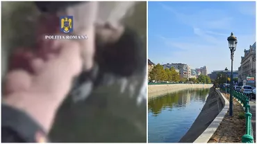 I sa facut rau si a cazut in raul Dambovita Salvare miraculoasa a unei femei in Bucuresti Video