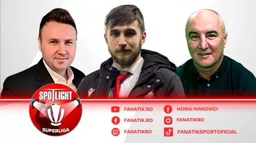 Spotlight Superliga revine marti 9 aprilie de la ora 1500 Alin Grigore are doi invitati de seama Vivi Rachita si cel mai controversat om de la Dinamo