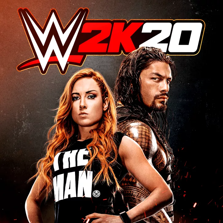 Becky Lynch și Roman Reigns, pe coperta WWE 2K20