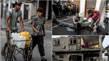 Gaza in pragul unei catastrofe umanitare Situatia a ajuns la nivelul unui genocid