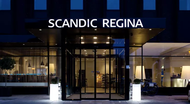 Hotel Scandic-Regina, unde sunt cazate tricolorele. 