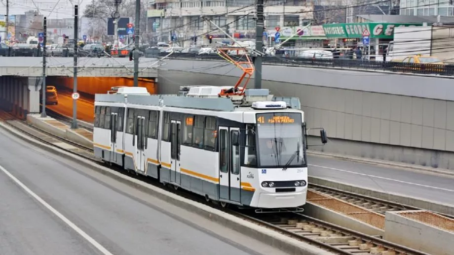 Anunțul STB despre traseul tramvaiului 41. Cum se va circula pe cea mai aglomerată linie din București