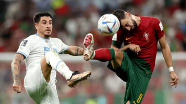 Portugalia  Uruguay 20 in Grupa H la Campionatul Mondial 2022 Dubla lui Bruno Fernandes ii duce pe lusitani in optimi