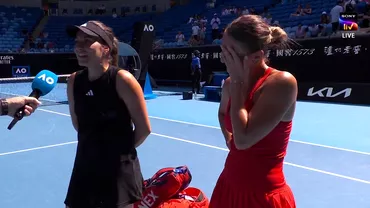 Gabriela Ruse si Marta Kostyuk primele reactii dupa calificarea in semifinale la Australian Open Suntem nebune amandoua Video