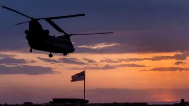 Zeci de militari americani raniti intrun accident de elicopter in Siria Aparatul cu care zburau sa prabusit in desert