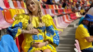 Una dintre cele mai frumoase femei din lume prezenta pe Arena Nationala la meciurile de la EURO 2020 Foto