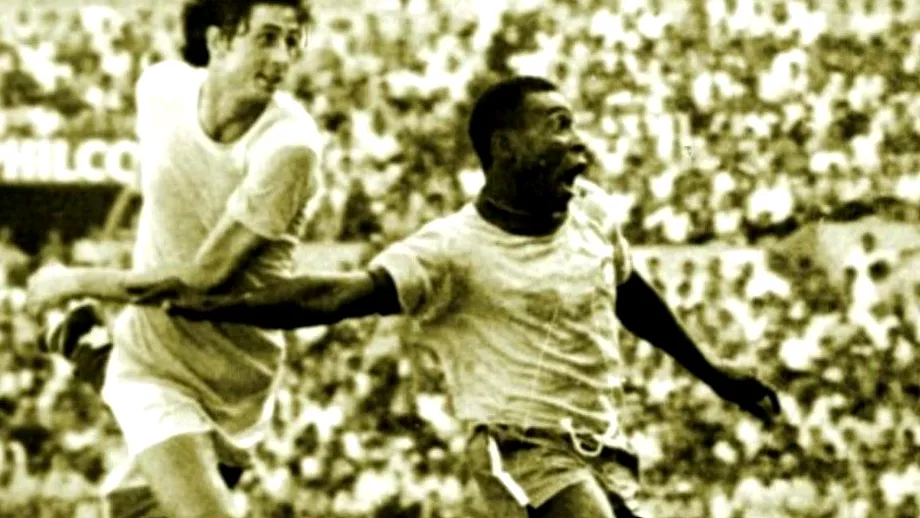 50 de ani de la Romania  Brazilia ultimul bal la Copa Mundial de Futbol Mexico 70 Contre verbale neortodoxe cu Pele si cui ia dat El Rey tricoul Video de colectie