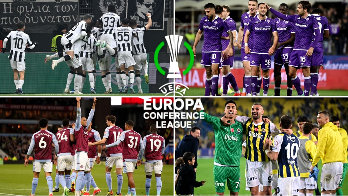 Sferturile UEFA Conference League, live video de la 19:45. Echipele de start la Olympiakos – Fenerbahce și Plzen – Fiorentina