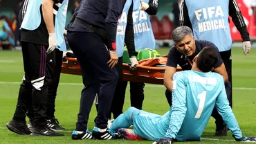 Accidentare grava la CM din Qatar Probleme mari pentru portarul Iranului in startul meciului cu Anglia