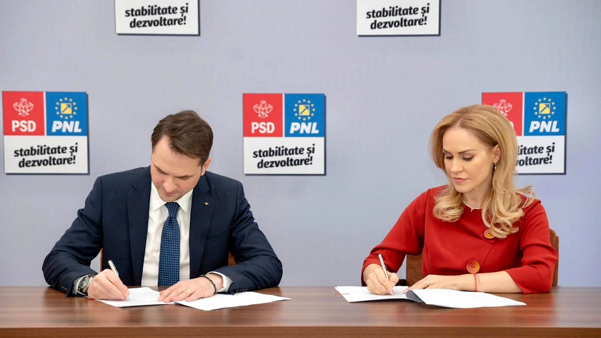 PSD și PNL semnează protocolul pentru București la locale. Anunțul făcut de Gabriela Firea