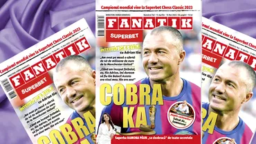 A aparut revista Fanatik 742 Exclusiv interviu de 5 stele cu Adrian Ilie Ce fac eroii dublei Steaua  Middlesbrough Istoria primului titlu al lui Rapid