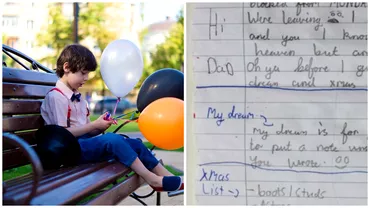 Impresionant Un copil din Scotia a legat o scrisoare de un balon ca sa io trimita in ceruri tatalui sau Sunt la camin pentru ca mama e bolnava