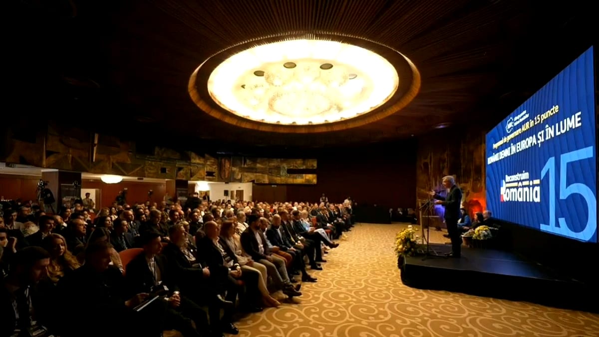 Programul de guvernare AUR, „Reconstruim România”, prezentat la București. Ce ofertă pune pe masă partidul