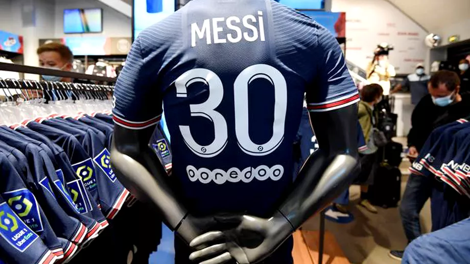 Sosirea lui Messi la PSG a crescut brusc numarul de tricouri vandute Ce asteptari au oficialii clubului francez