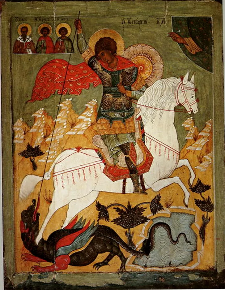 Sfântul Gheorghe în luptă