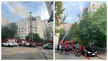 Incendiu de proportii intrun bloc din Capitala Doua persoane au murit si alte opt au avut nevoie de ingrijiri medicale De la cine ar fi pornit focul  Update Video