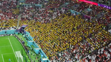 Sudamericanii spectacol total in Qatar  Ecuador Scandare speciala a fanilor pentru organizatori  moment tensionat in tribune Video