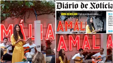 Ioana Dichiseanu a impresionat Portugalia Artista concert fado fara precedent