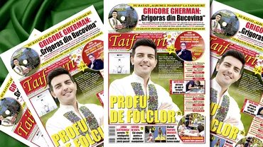 Revista Taifasuri 956 Grigore Gherman profu de folclor Editorial Fuego CD in premiera nationala Vedete moda retete horoscop matrimoniale