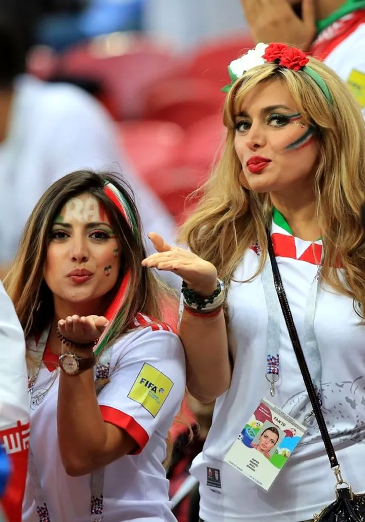 Iraniencele au făcut senzație la Campionatul Mondial din Rusia