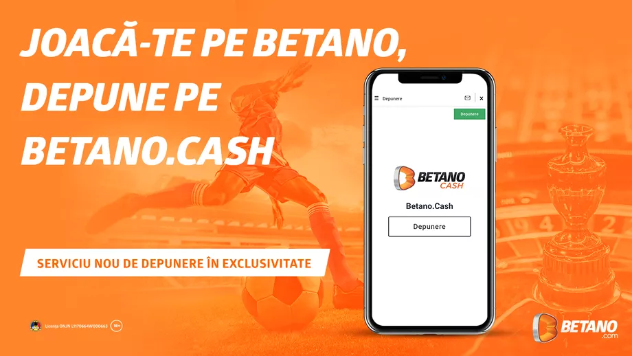 P Joacate pe Betano depune pe BetanoCash noul serviciu de depunere Cash in exclusivitate