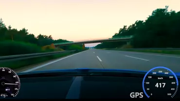 Video Un miliardar ceh a condus cu 417 kmh pe o autostrada din Germania Procurorii au deschis o ancheta