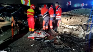 Accident rutier grav in Alba Iulia Trei masini distruse sase raniti Pompierii intervin de urgenta