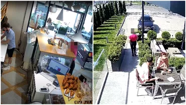 Video Femeie cu o masina de zeci de mii de euro filmata cand fura 20 de lei dintro cofetarie