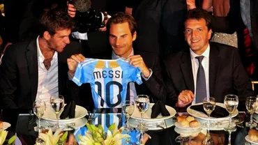 Roger Federer reverenta in fata lui Leo Messi Dribleaza ca un magician iar pasele sale sunt opere de arta