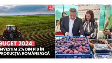 Ministerul Agriculturii are alocat 2 din PIB in bugetul pe 2024 Florin Barbu Daca producem romaneste putem cumpara romaneste
