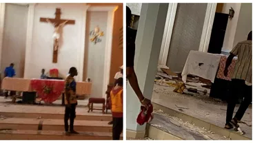 Atac armat intro biserica catolica din Nigeria Zeci de oameni au fost ucisi in timpul slujbei