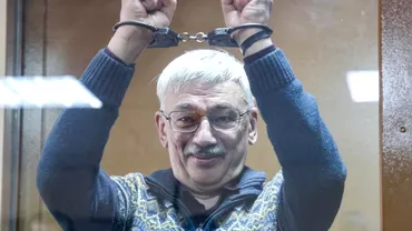 Opozantul rus Oleg Orlov condamnat la inchisoare cu executare pentru ca a criticat razboiul din Ucraina